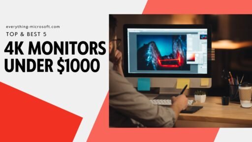 4k monitors under 1000