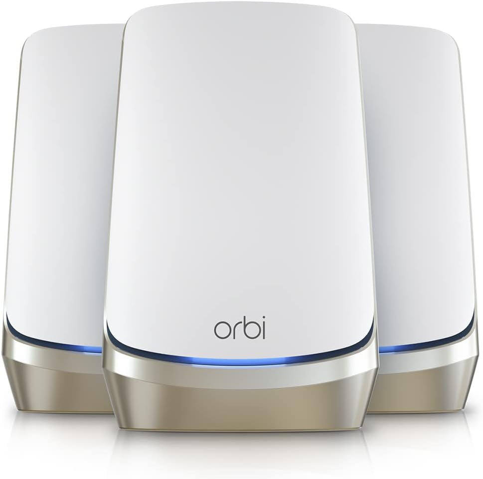 NETGEAR Orbi Quad-Band WiFi 6E Mesh System (RBKE963)